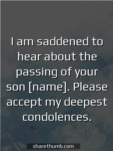 condolence message of friend